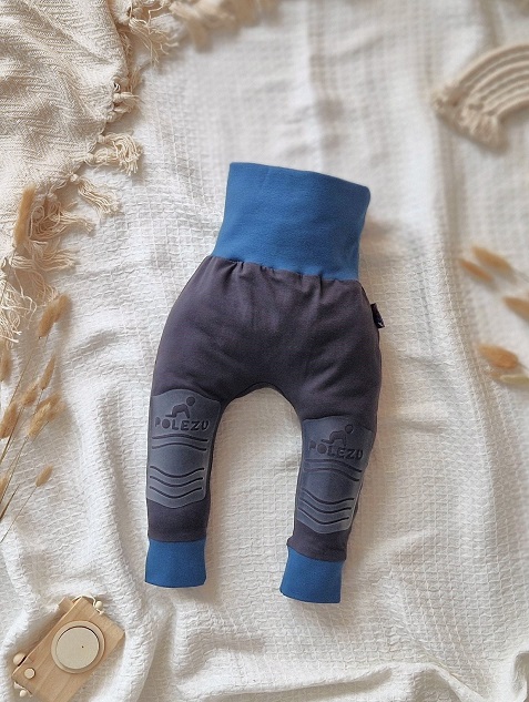 POLEZU+ Protiskluzové kalhoty MODRÁ