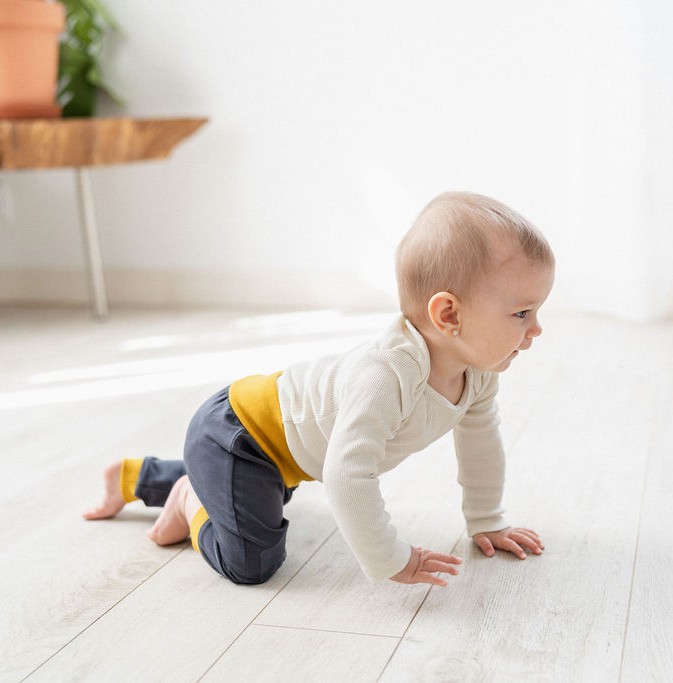 POLEZU+ *LETNÍ EDICE* - Protiskluzové kalhoty - HOŘČICOVÁ