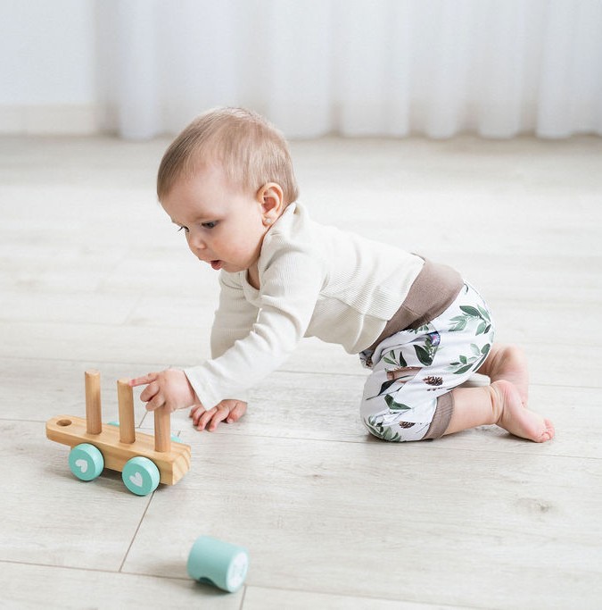 POLEZU+ *LETNÍ EDICE* - Protiskluzové kalhoty - PODZIMNÍ ZVÍŘÁTKA