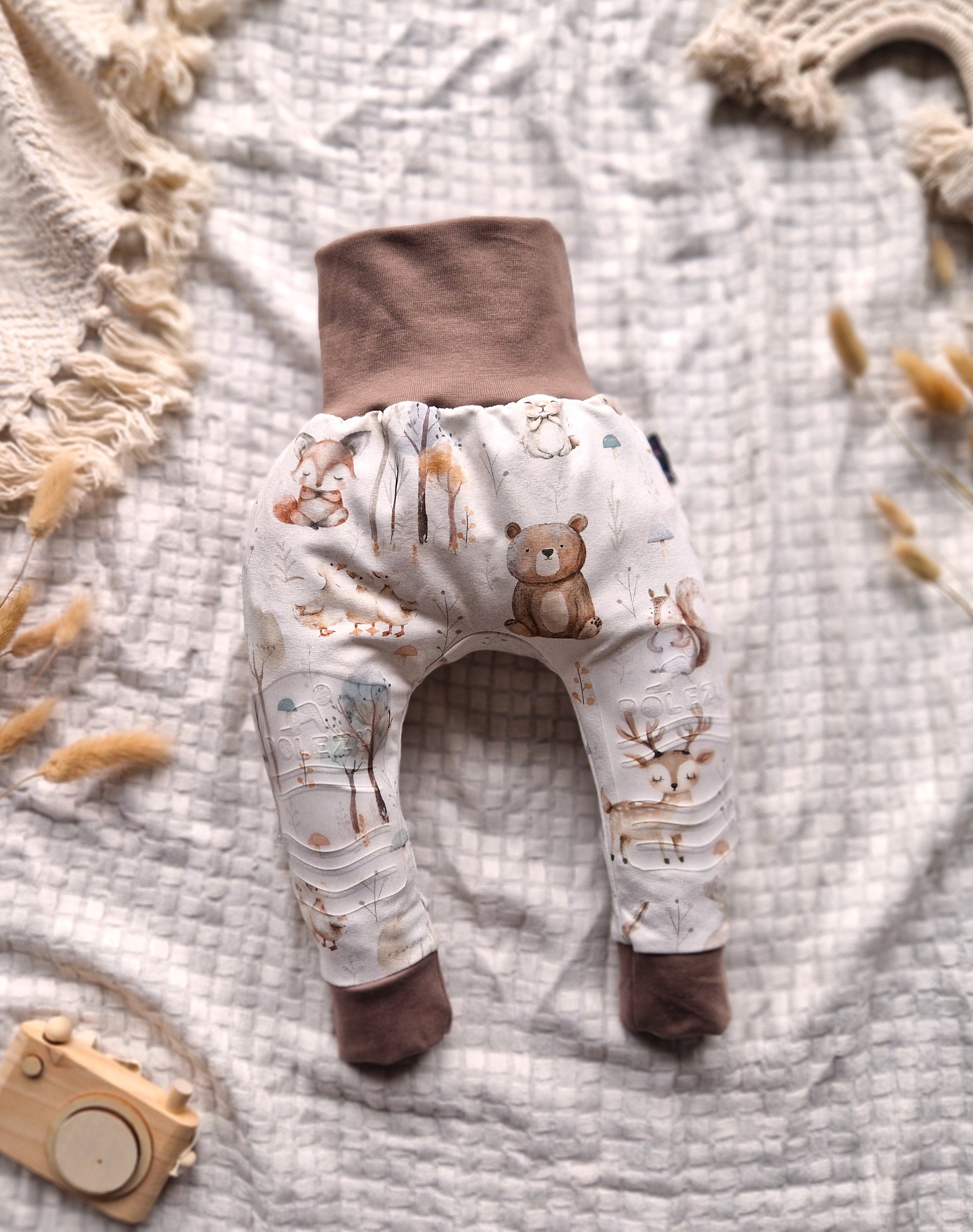 POLEZU+ Protiskluzové kalhoty - LESNÍ KAMARÁDI (limitovaná)