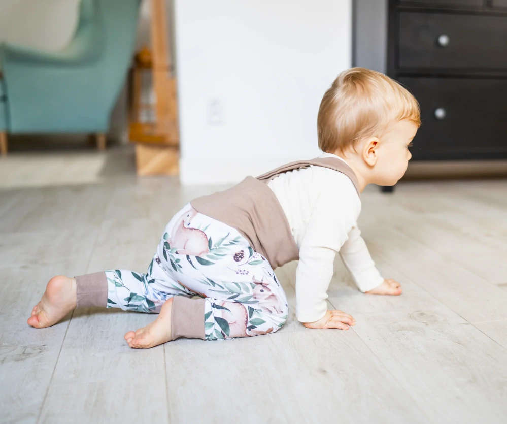 POLEZU+ Protiskluzové kalhoty s kšandami 2v1 - PODZIMNÍ EDICE