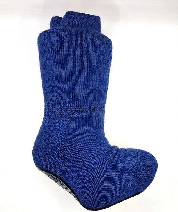 Protiskluzové dětské ponožky - KRÁLOVSKÁ MODŘ