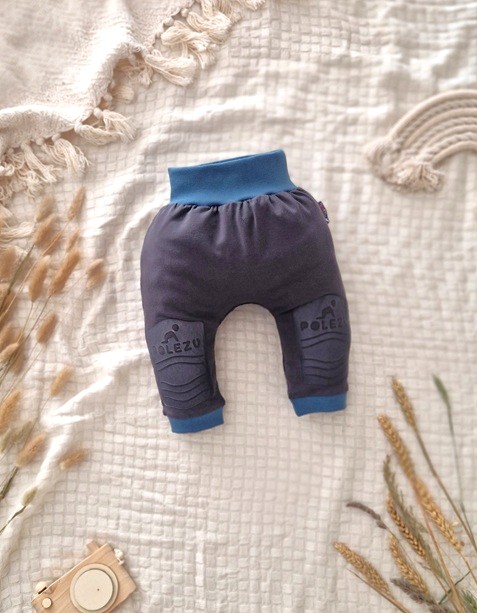 POLEZU+ *LETNÍ EDICE* - Protiskluzové kalhoty - MODRÁ