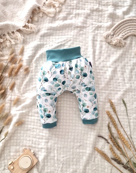 POLEZU+ *LETNÍ EDICE* - Protiskluzové kalhoty - EUKALYPTUS