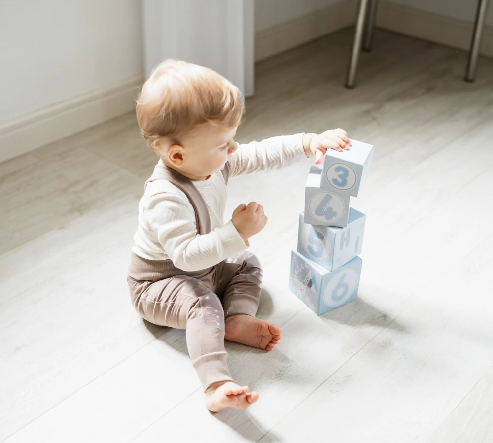 POLEZU+ Protiskluzové kalhoty s kšandami 2v1 - BÉŽOVÁ