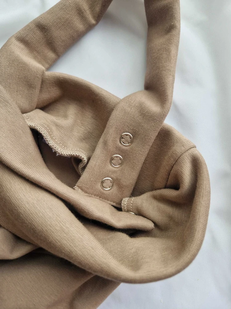 POLEZU+ Protiskluzové kalhoty s kšandami 2v1 - BÉŽOVÁ