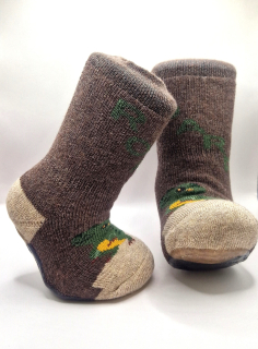 Protiskluzové dětské ponožky - DINOSAURUS